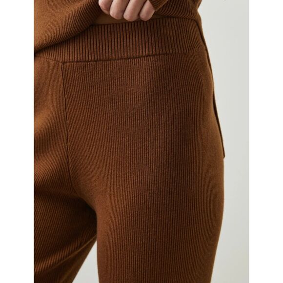 NEW Rails Jules Ribbed Pants in Fox Brown - Picture 3 of 9